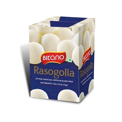 Bikano Rasogolla 1kg / Расгулла Творожные шарики 1кг
