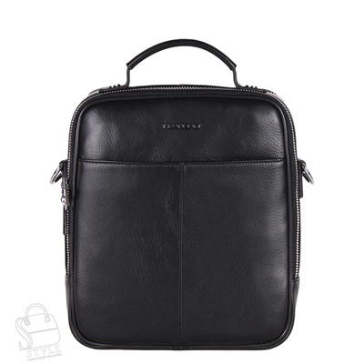 Сумка мужская кожаная 2081H black Heanbag