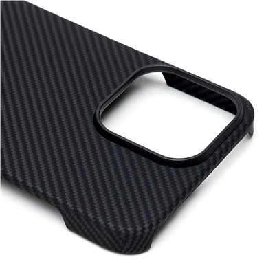 Чехол-накладка - SM009 POSH KEVLAR SafeMag для "Apple iPhone 13 Pro" (black)