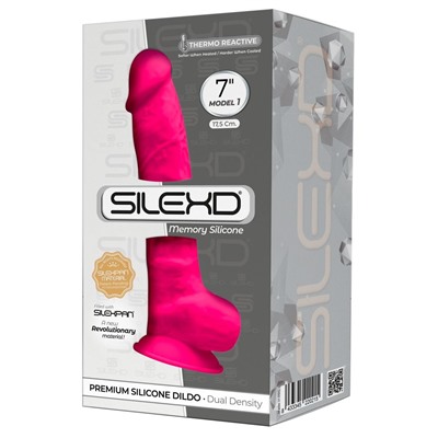 Розовый фаллоимитатор-реалистик Premium Dildo 7  Model 1 Premium - 17,5 см.