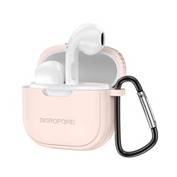 Беспроводные Bluetooth-наушники Borofone TWS BW29 (pink sugar)
