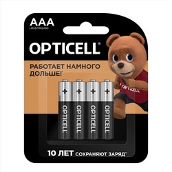 Батарейка AAA OPTICELL LR03 Basic (4-BL) (4/48/192)