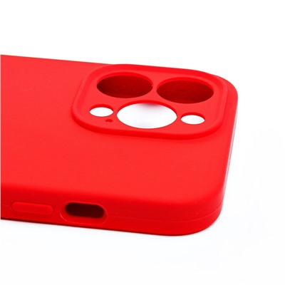 Чехол-накладка ORG Soft Touch с закрытой камерой для "Apple iPhone 13 Pro" (red) (red)