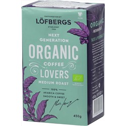 Lofbergs Lila. Organic Medium (молотый) 450 гр. мягкая упаковка