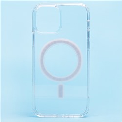Чехол-накладка SafeMag для "Apple iPhone 12 Pro" (прозрачный)