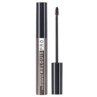 Гель для бровей водостойкий оттеночный PRO Waterproof Color Brow Gel тон 04 Dark brown