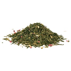 Чай Gutenberg зелёный ароматизированный "С имбирём и малиной"