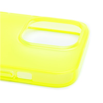 Чехол-накладка - PC079 для "Apple iPhone 14 Pro" (yellow)