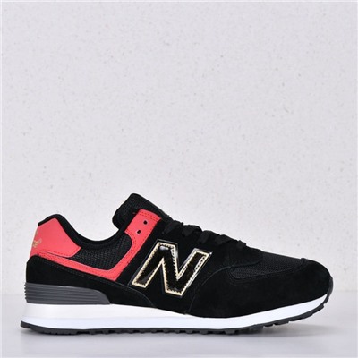 Кроссовки New Balance 574 цвет черный арт 107-39