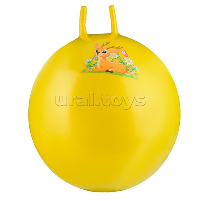 Мяч с рожками 65см (цвет в ассортименте)