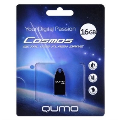 Флэш накопитель USB 16 Гб Qumo Cosmos (dark)