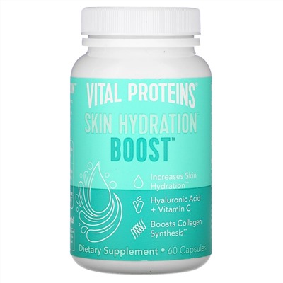 Vital Proteins, Skin Hydration Boost, 60 Capsules