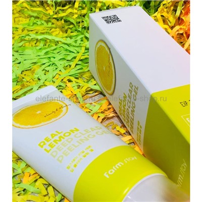 Пилинг-гель Farmstay Real Lemon Deep Clear Peeling Gel 100ml (125)