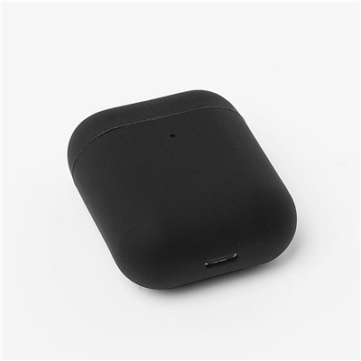 Чехол - Soft touch для кейса "Apple AirPods 2" (black)