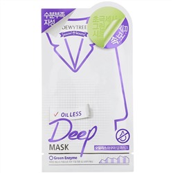 Dewytree, Deep Mask, Oil Less , 1 Sheet, 27 g