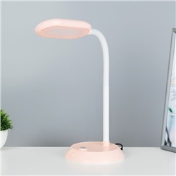 Настольная лампа "Пинки" LED 6Вт нежно-розовый 15х15х50 см RISALUX
