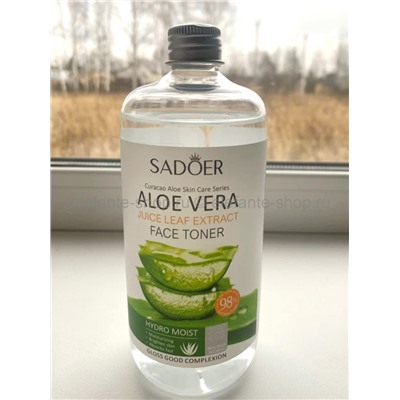 Тонер для лица с экстрактом алоэ Sadoer Aloe Vera Toner 500ml