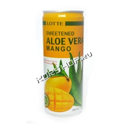 Напиток Алоэ-вера-Манго, т.м Lotte 240 мл