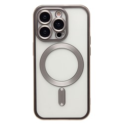 Чехол-накладка - SM027 SafeMag для "Apple iPhone 14 Pro" (titanium) (232357)
