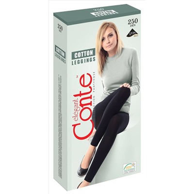 Леггинсы женские CONTE Теплые хлопковые леггинсы COTTON LEGGINGS 250