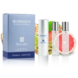 Givenchy Pour Homme Blue Label, Edp, 3x20 ml (муж)
