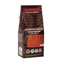 Какао-порошок, натуральный Theobroma «Пища Богов», 100 г