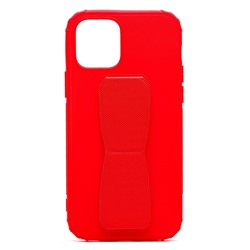 Чехол-накладка - PC058 для "Apple iPhone 12/iPhone 12 Pro" с подставкой и магнитом (red)