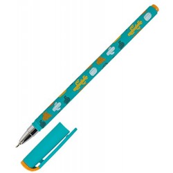 Ручка шариковая масляная 0.5мм "Slim Soft. LOREX COLOR EXPLOSION.CACTUS" синяя LXOPSS-CE2 LOREX
