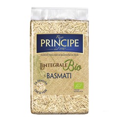 Рис цельнозерновой длиннозёрный "Basmati", органический Riso Scotti, 500 г