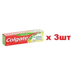 Colgate зубная паста 100мл Лечебные травы Отбеливающая 3шт