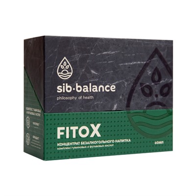 Концентрат безалкогольного напитка "FitoX" SibBalance, 30 шт