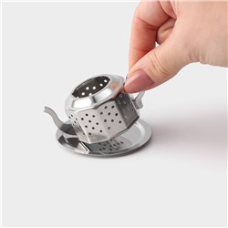 Сито для чая Magistro «Чайник Vent», цвет серебряный