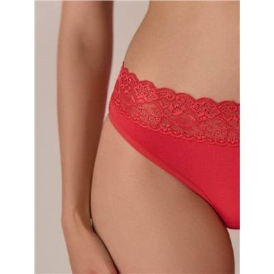 Трусы CONTE LACE WAIST LB 2478 Трусы «бикини» из хлопка с кружевом женские