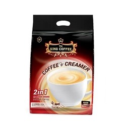 Растворимый черный кофе 2 in1 Creamer Instant King coffee 10 г. х 22 шт