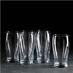 УЦЕНКА Набор бокалов стеклянных для пива Lav Belek, 380 мл, 6,9×13,8 см, 6 шт