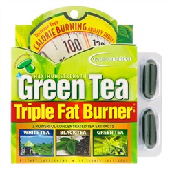 appliednutrition, Сжигатель жира с зеленым чаем, тройного действия, 30 жидких мягких таблеток