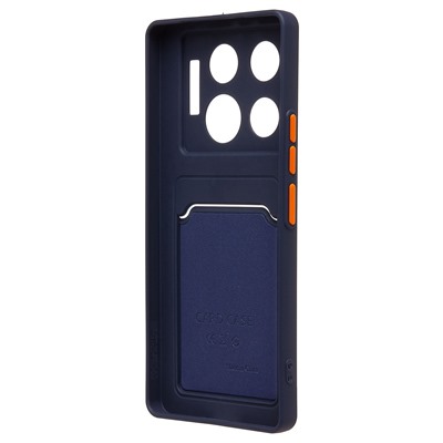 Чехол-накладка - SC337 с картхолдером для "Infinix GT 20 Pro" (dark blue) (232736)