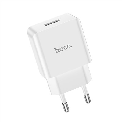 Адаптер Сетевой Hoco C106A Leisure USB 2,1A/10W (white)