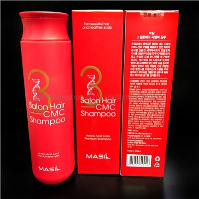 Восстанавливающий шампунь Masil 3 Salon Hair CMC Shampoo 300ml (125)