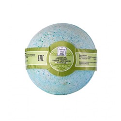 Бурлящий шарик Бомбочка для ванны с морской солью и экстрактом Зеленого чая