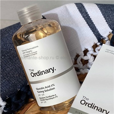 Тоник с гликолевой кислотой The Ordinary Glycolic Acid 7%  240ml (106)