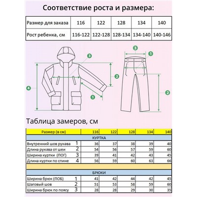 Костюм B26-017 бирюза