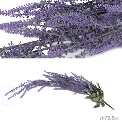 Цветок искусственный Лаванда 80 см / SY846 /уп 2/360/