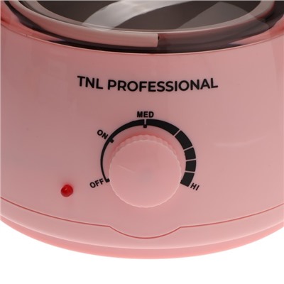 Воскоплав TNL wax 100, баночный 100 Вт, 400 мл, 35-100 ºС, розовый