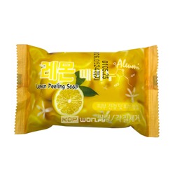 Пилинг-мыло с экстрактом лимона Lemon Aleumi, Корея, 150 г