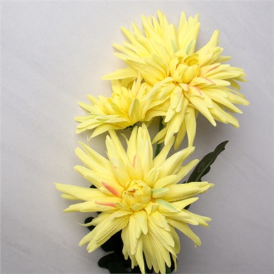 Цветок искусственный Хризантема кустовая 73 см / CCHK-73 /уп 100/576/