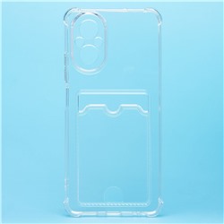 Чехол-накладка - SC276 с картхолдером для "Realme C67 4G" (transparent) (227616)