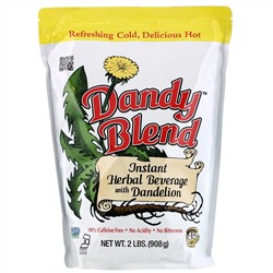 Dandy Blend, растворимый травяной напиток с одуванчиком, без кофеина, 908 г (2 фунта)