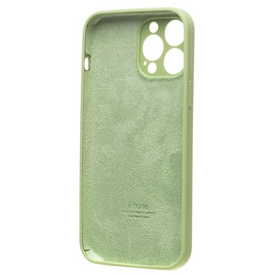 Чехол-накладка ORG Soft Touch с закрытой камерой для "Apple iPhone 13 Pro Max" (green)