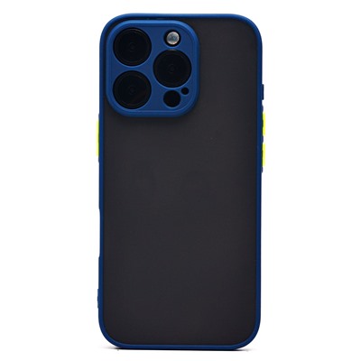 Чехол-накладка - PC041 для "Apple iPhone 16 Pro" (dark blue) (234427)